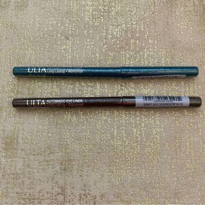Lot of Two (2) ULTA Beauty Automatic Eyeliner Teal Blue & Deep Brown New/Sealed!